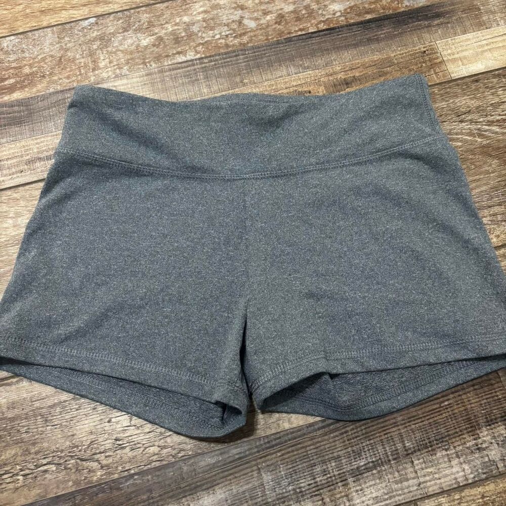 BUNDLE Of 2 Women's Black Grey Medium Compression Lounge Sports Soft Shorts B1